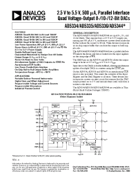 Datasheet AD5304 manufacturer Analog Devices